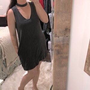 Cloth and stone by Anthropologie grey dress size small